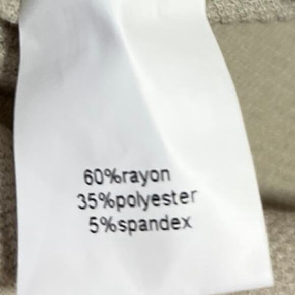 NEW Princess Polly Gabriella Beige Long Sleeve Zipper Playsuit Jumpsuit Romper 4 - Picture 4 of 4